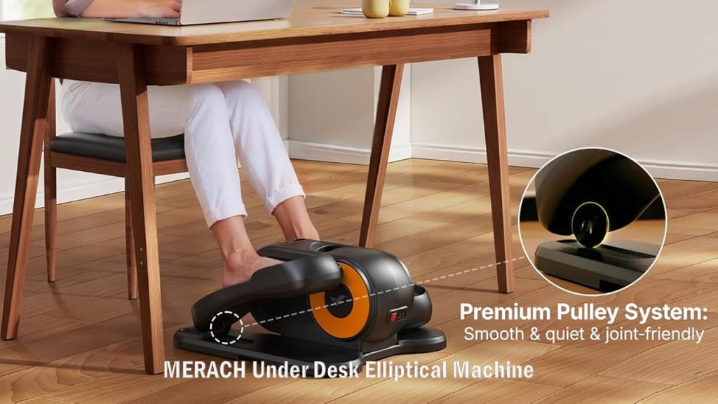 MERACH Under Desk Elliptical Machine Review